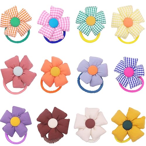 10 ligas elásticas para el cabello para niñas pequeñas, lazos para el cabello para niñas, accesorios para el cabello, estilos aleatorios
