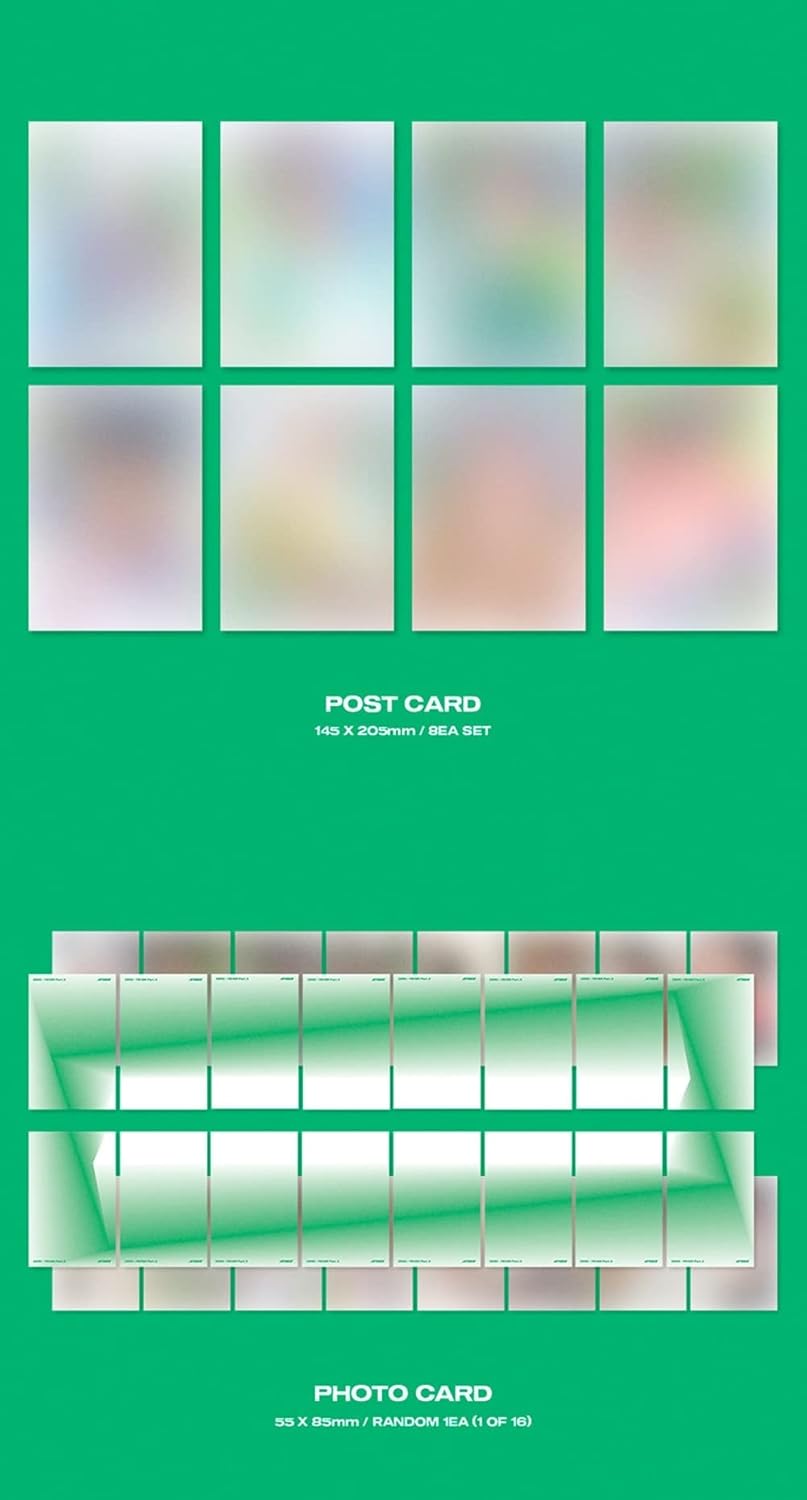 KQ Ent. ATEEZ - ZERO : FEVER Part.3 Album+Extra Photocards Set (A+Dirary+Z ver. SET)