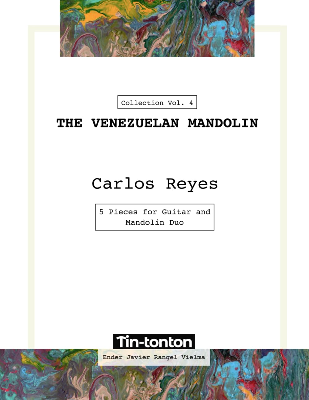 Mandolin Venezuelan duo Carlos Reyes pour animer vos concerts acoustiques