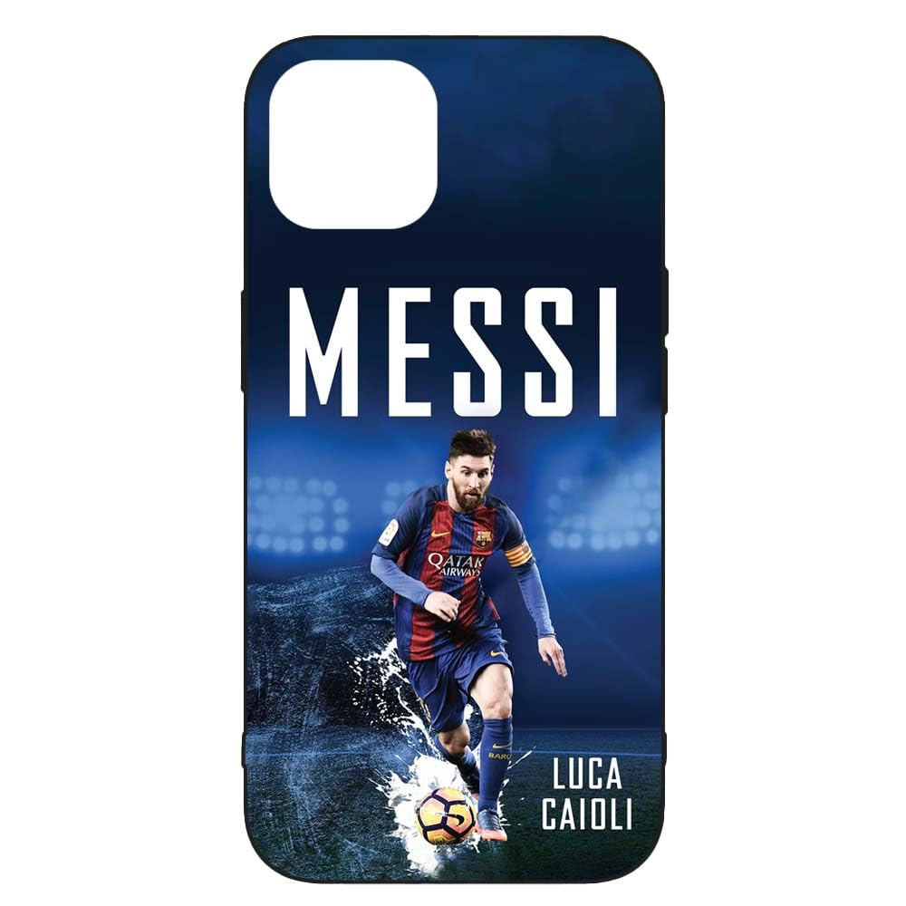 Service ZoneProtective Printed Mobile Cover Messi Case For Apple iPhone 11 Pro, Blue