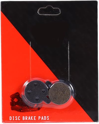 Miniatura 4 de Juego de 4 pastillas de freno de disco de bicicleta, almohadillas semimetálicas de resina negra para bicicleta de montaña