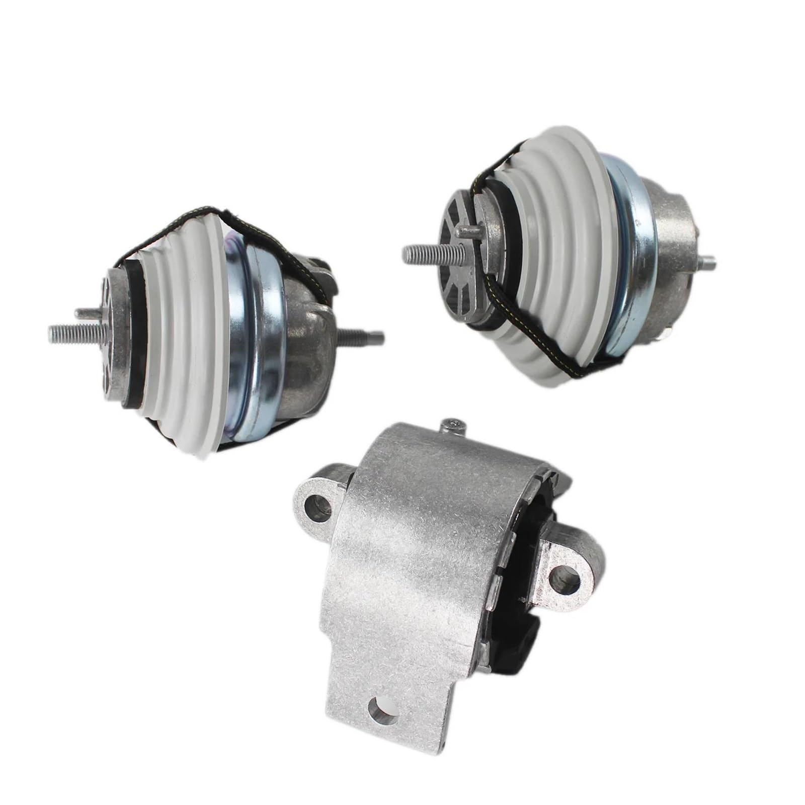 3Pcs Car Left Right Transmission Engine Mounts C2P17845 C2D38505 for Jaguar XF XJ 2009-2013 Replacement Parts