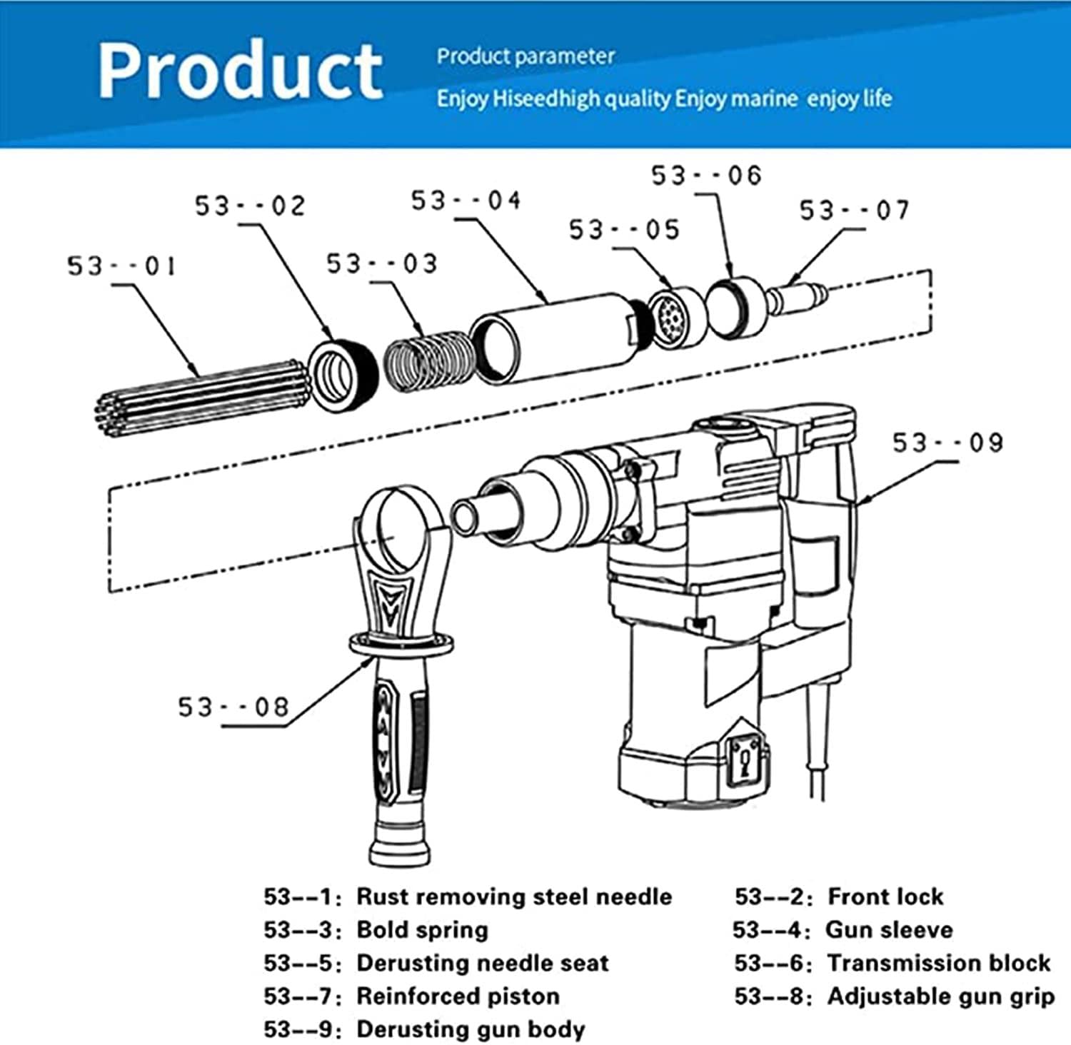 Pistola de desoxidación de Agujas eléctricas, Escalador De Agujas Eléctrico, Pistola de desoxidación de Agujas eléctricas,Limpiador de escoria de Soldadura, para óxido, escoria de Soldadura,220V