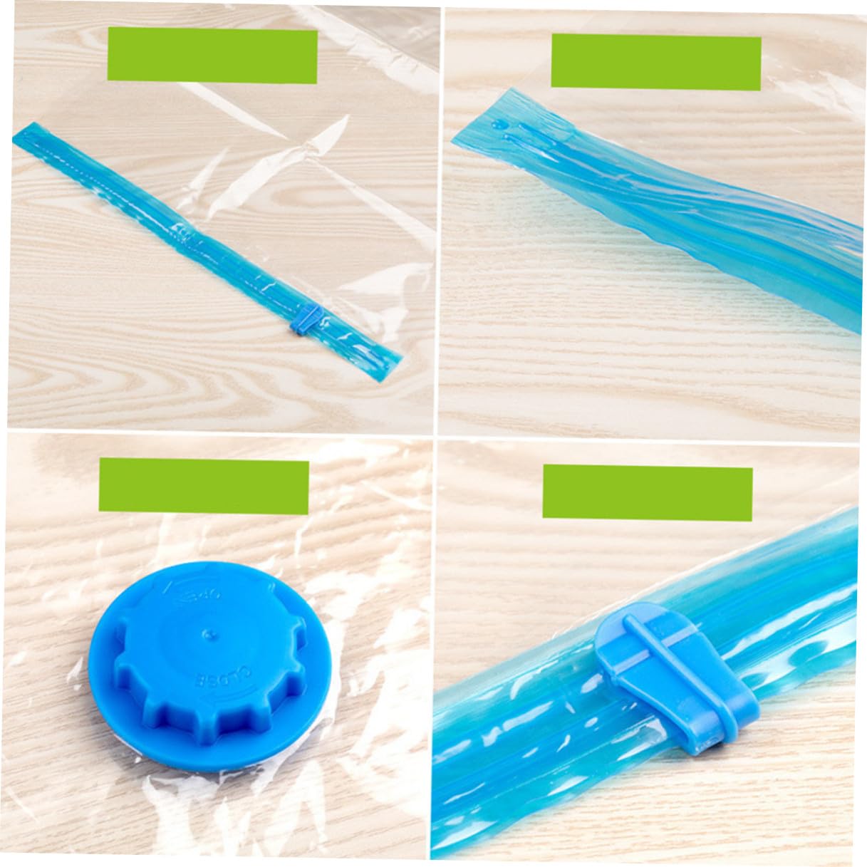 Bolsas de Almacenamiento al Vacío Impermeables 70x100cm 10 Unidades | Pe, Compresión para Ropa y Edredones, Gran Capacidad, Plegables Organizadoras