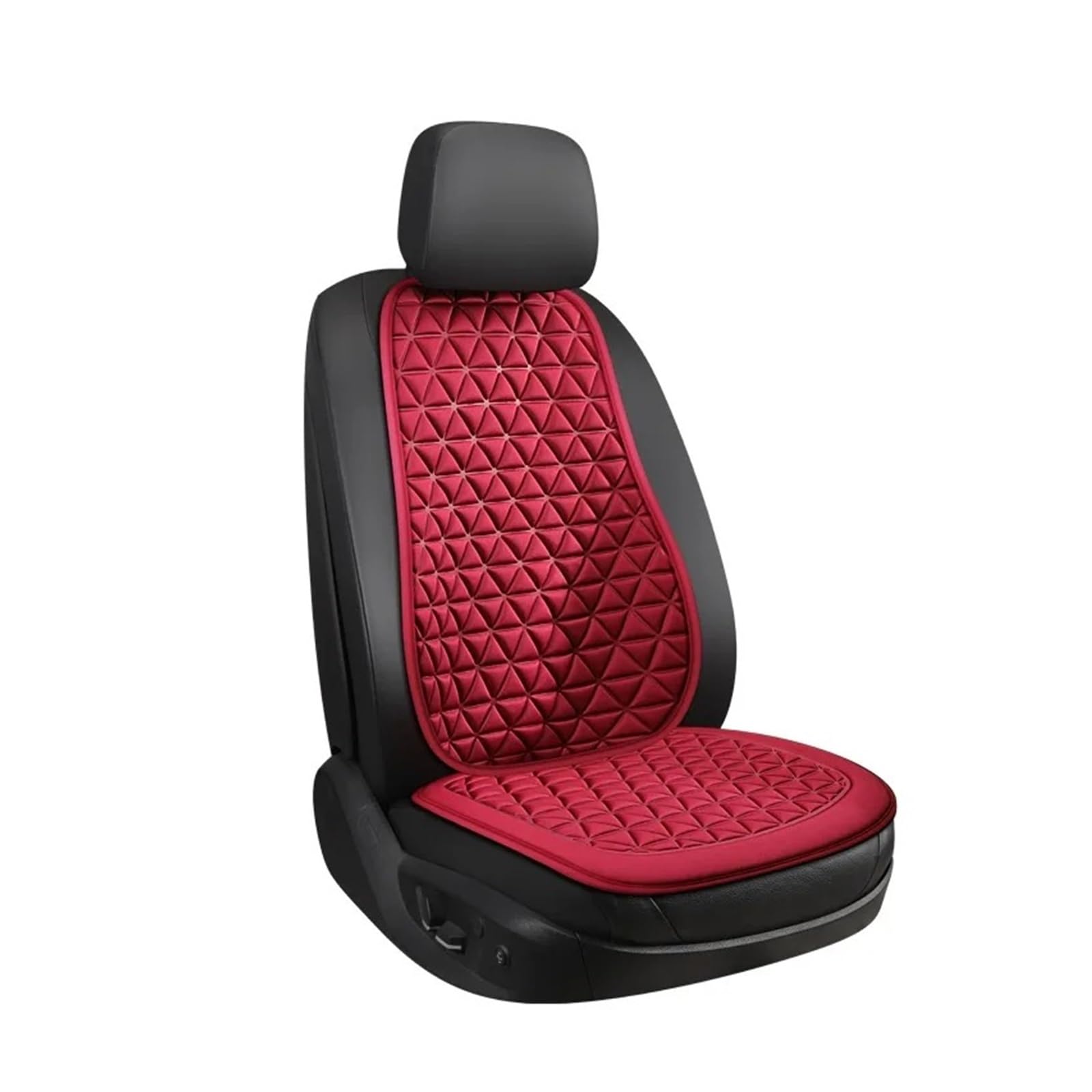 Fundas de asiento de coche para evitar el dolor lumbar con cojín de masaje triangular 3D 4