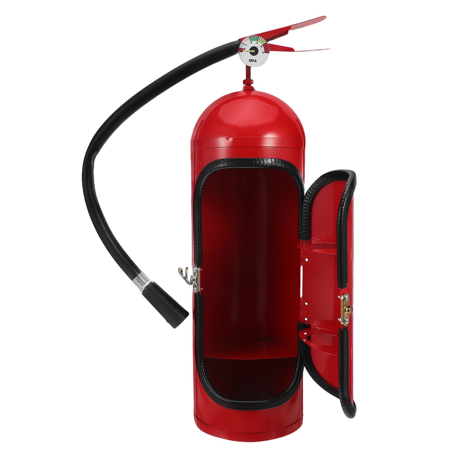 Hohopeti Estintore Per Vino Portabottiglie Da Banco Contenitore In Metallo Per Vino Contenitore Per Estintore Portatile Indipendente Cassa