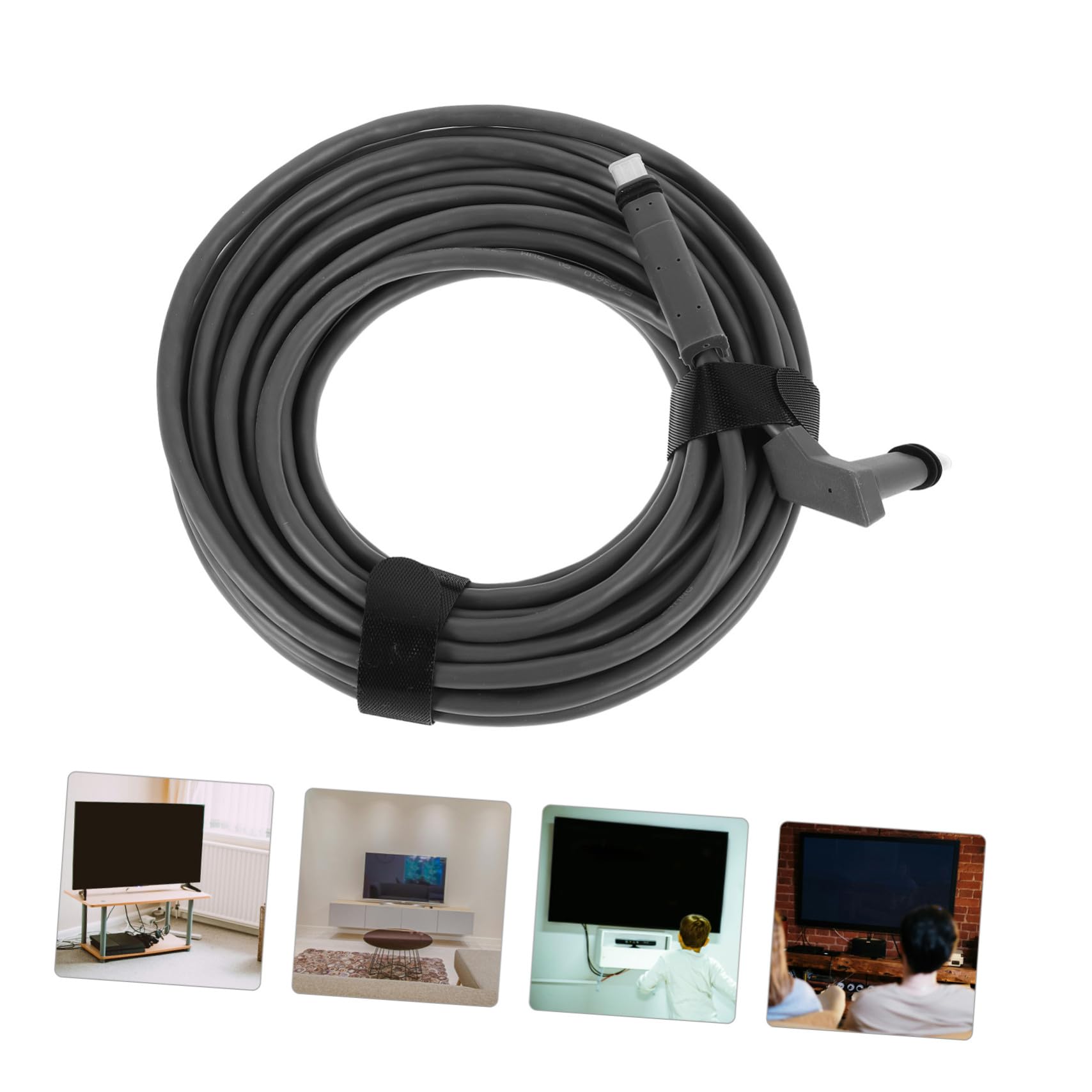 Rallonge Câble Réseau Cat 6 Raccordement Stable pour Équipements de Communication à L'usage Domicile et Scolaire