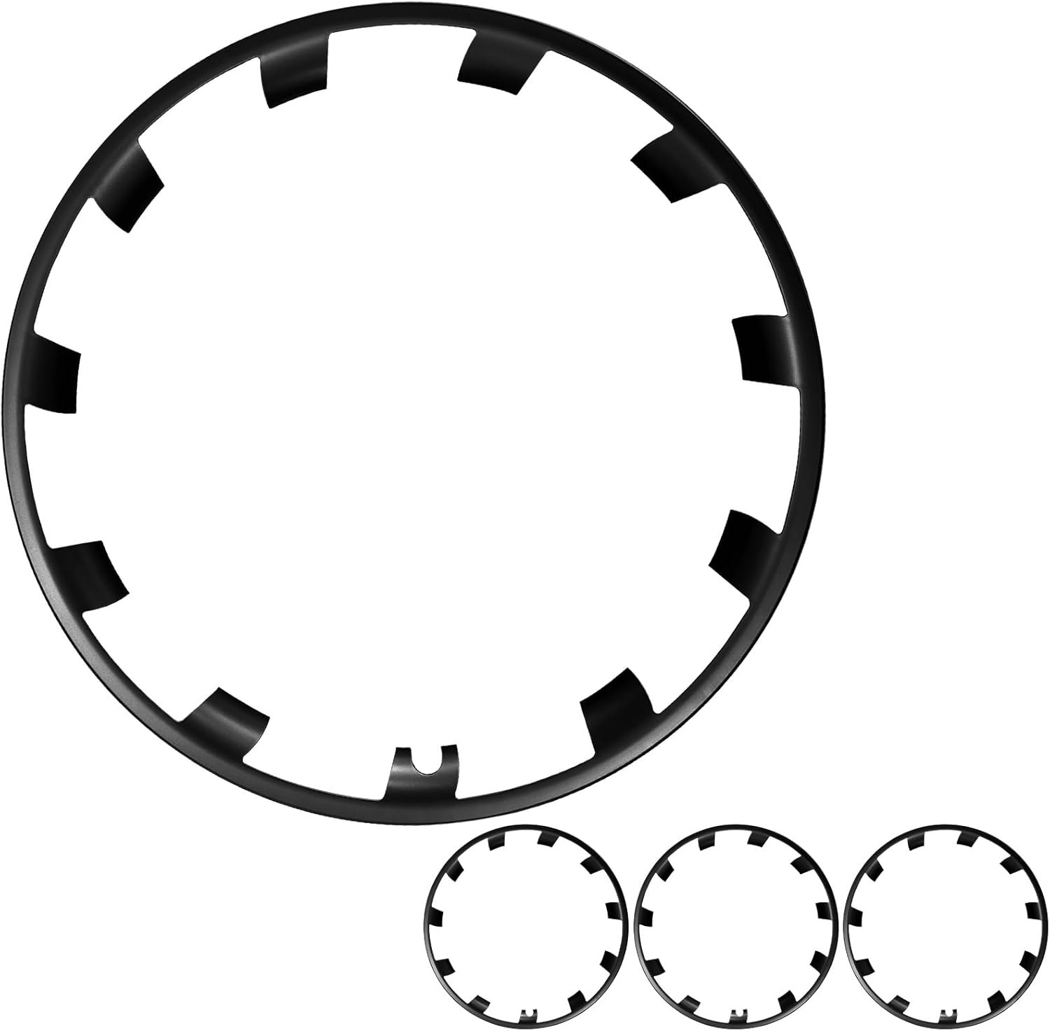 Wheel Rim Protector for Tesla Model Y (2020-2024) 21 inch Wheels Protectors 4PCS ABS Rim Guard Cover - Easy to Install Car Protection Tire Trim Rings for Car Hubcaps Exterior Accessories