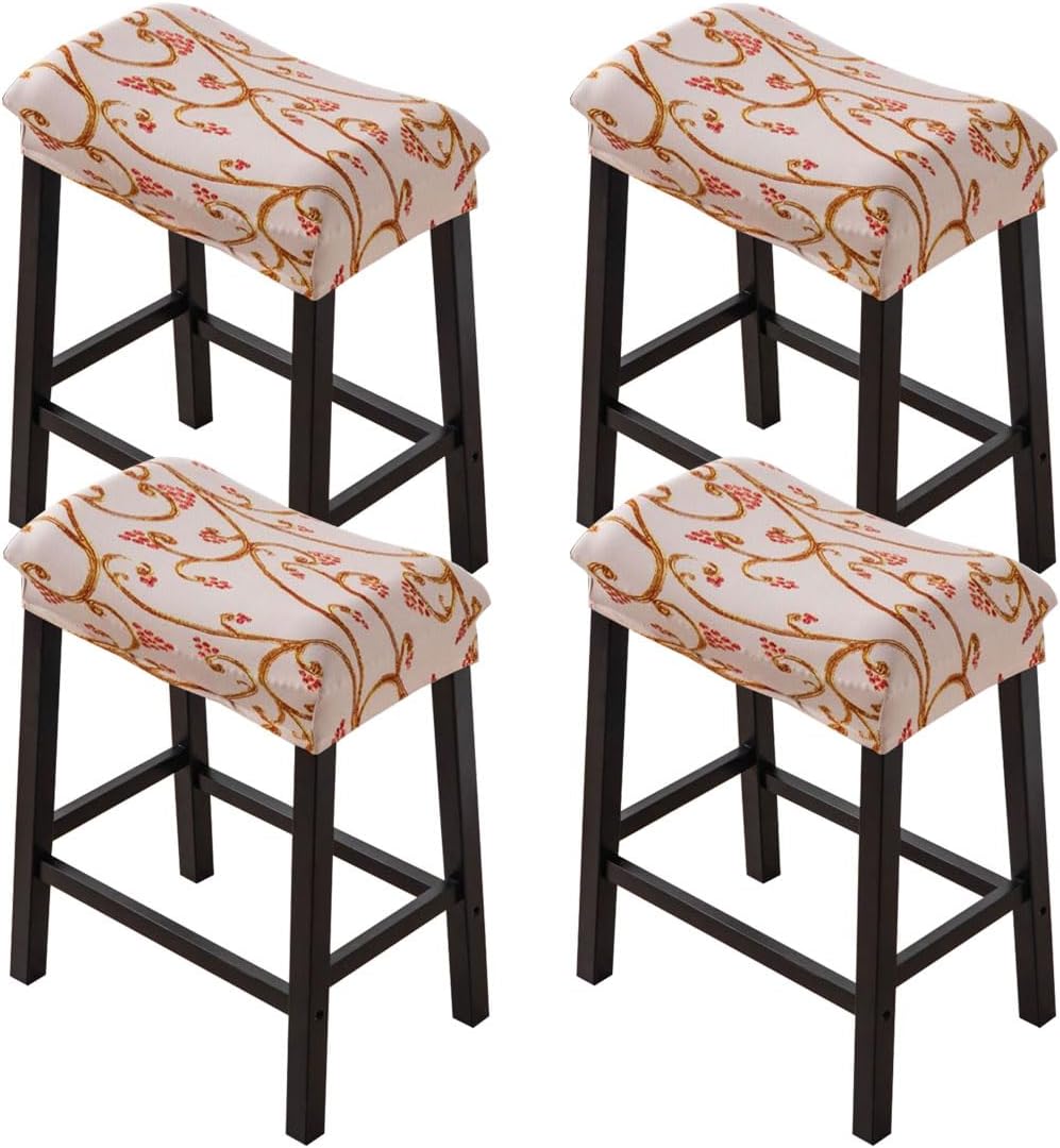 Bifaunvogel Bar Stool Cover Rectangle Set of 4 Printed