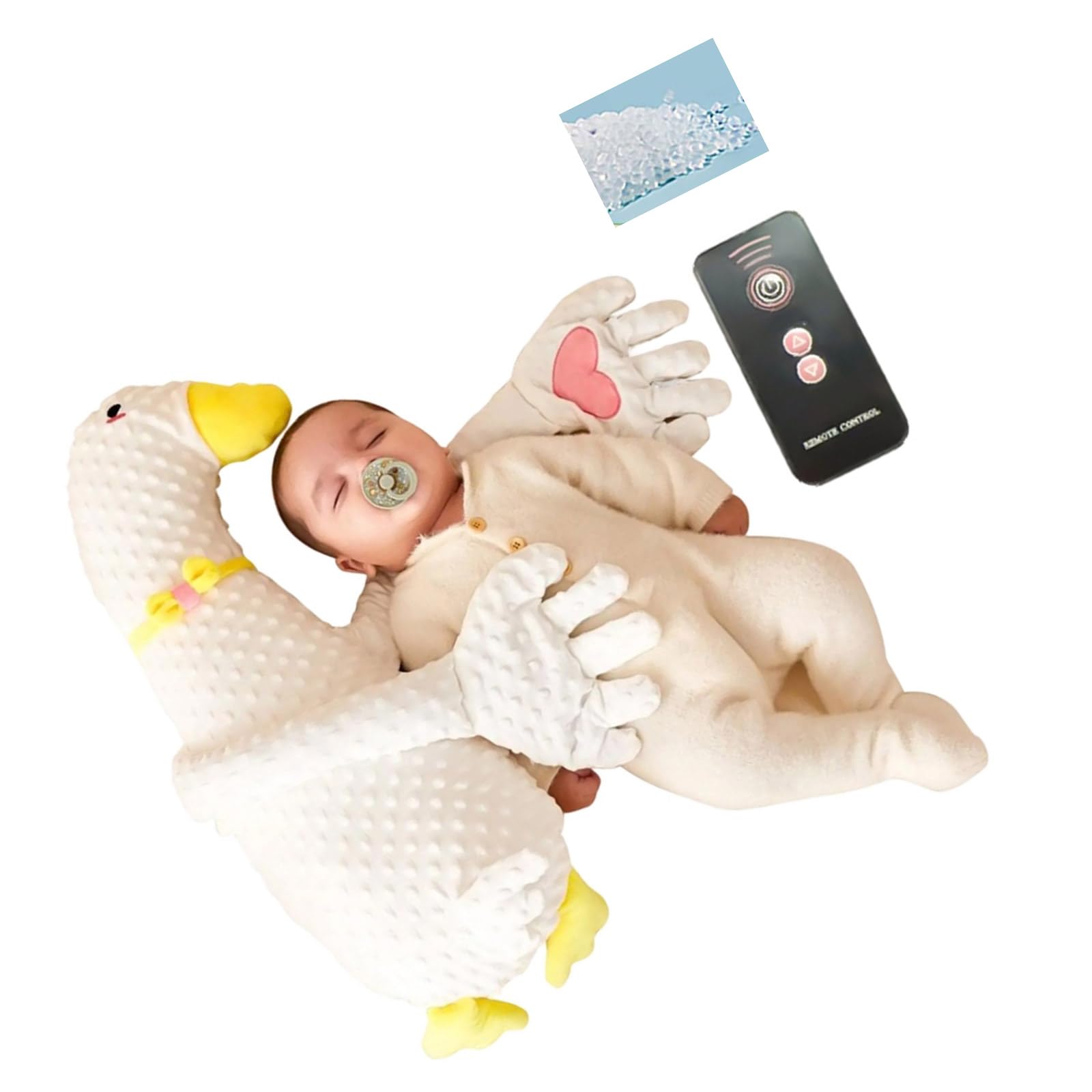 Automatisch klopfender Baby Schnuller, schöne Cartoon Stimmung, beruhigende, Schlafhelfer, ergonomisches Design für Neugeborene, Baby Beruhigungskissen
