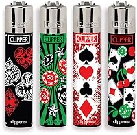 Clipper Large Feuerzeuge aus der Clipper-Kollektion, 48?St?ck mit verschiedenen Grafiken – Ansicht 4