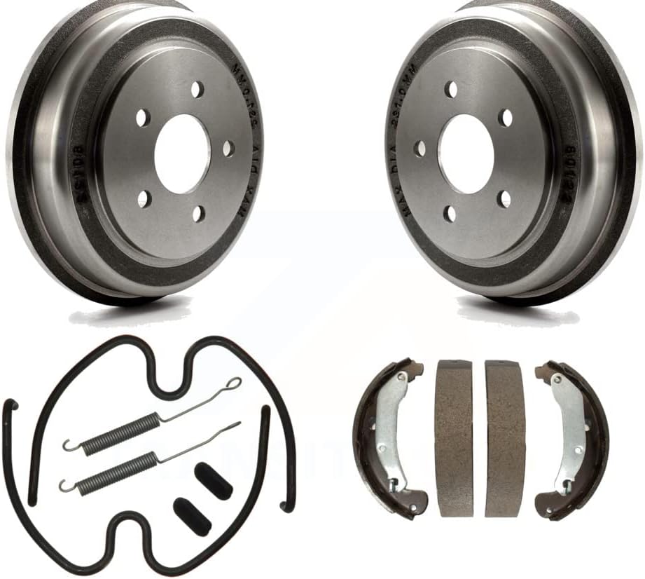 Transit Auto - Rear Brake Drum Shoes And Spring Kit For Chevrolet Cobalt HHR Pontiac G5 K8N-100372
