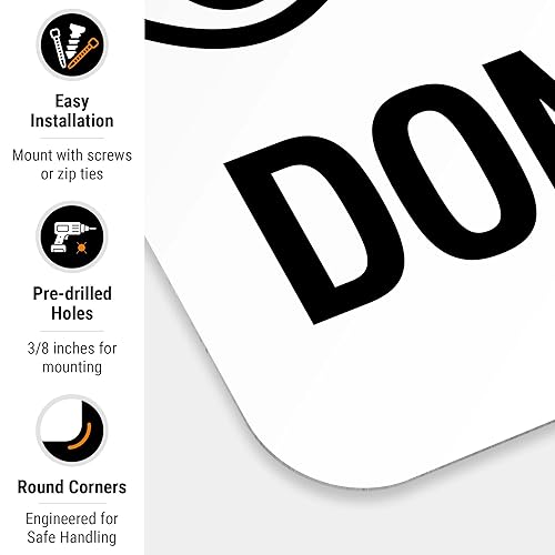 Miniatura 2 de Stay Alert Dont Get Hurt Sign, OSHA Safety First Sign, 18x24 Inches, 55 mil thick HDPS (high density polystyrene), Made in USA by Sigo Signs