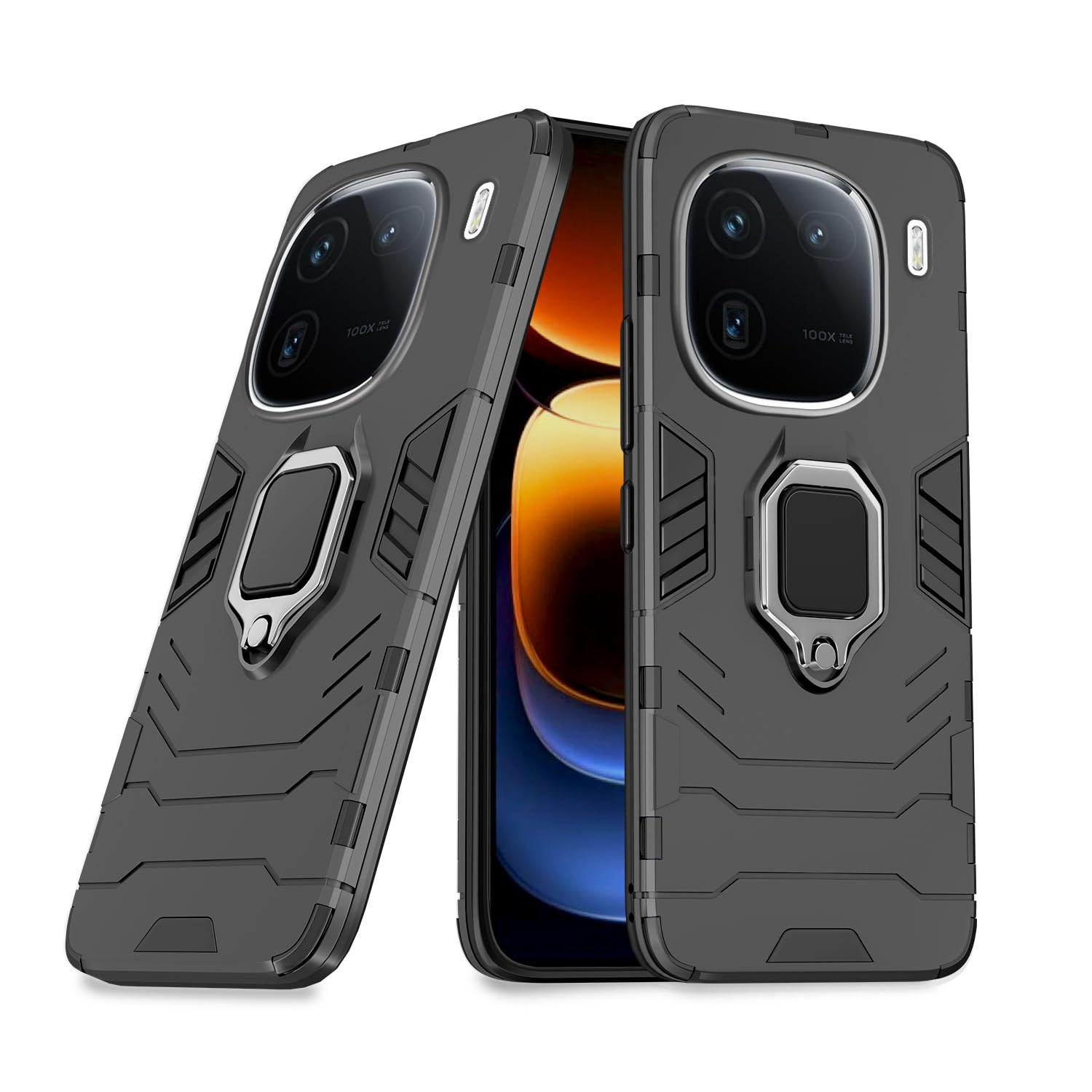 Pikkme iQOO 12 5G Back Cover | D5 Tough Armor Bumper | 360 Protection Case | Ring Holder Stand Case for iQOO 12 5G (Black) (B0CT8WGKKQ) Amazon Price History, Amazon Price Tracker