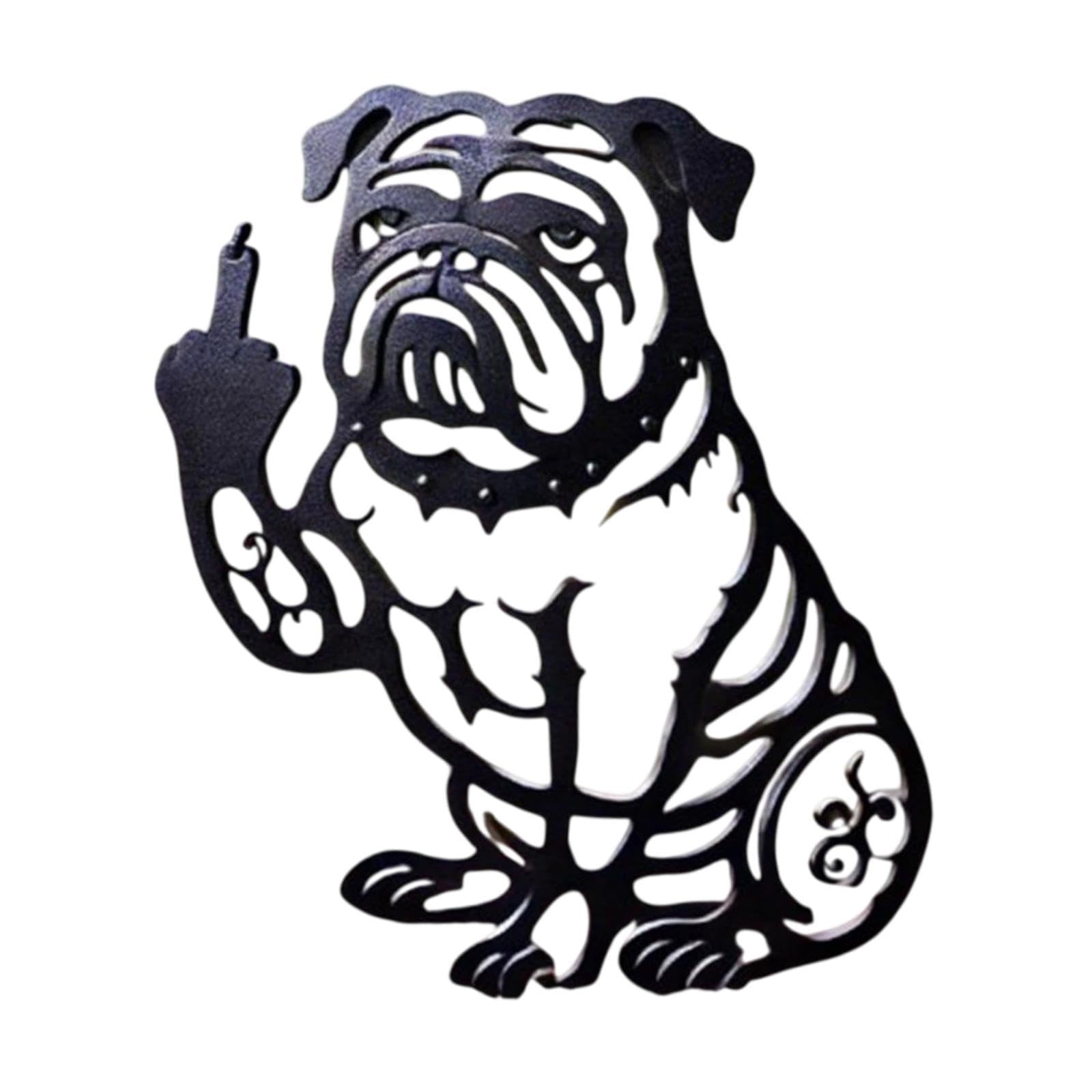 Dog Garden Decor Figurine Funny Puppy Stake for Lovers Lawn Patio Small-image-34