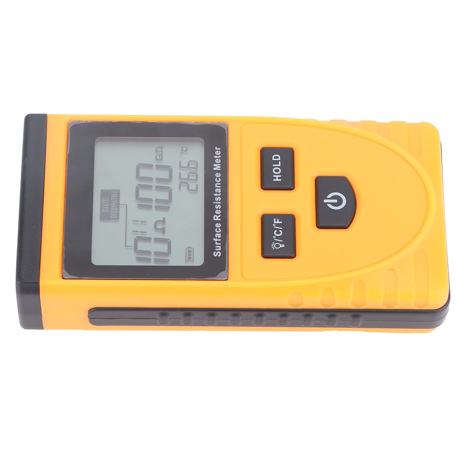 Tester Di Resistenza Antistatica GM3110 – Display LCD, Portatile, Con Cavo Di Terra E Manuale, Per Elettricisti E Professionisti