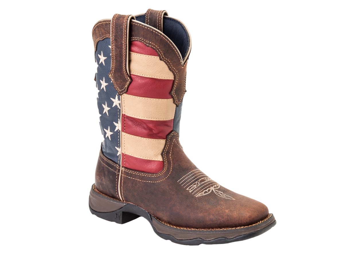 Lady Rebel 10 Inch Flag RD4414 Western Boot