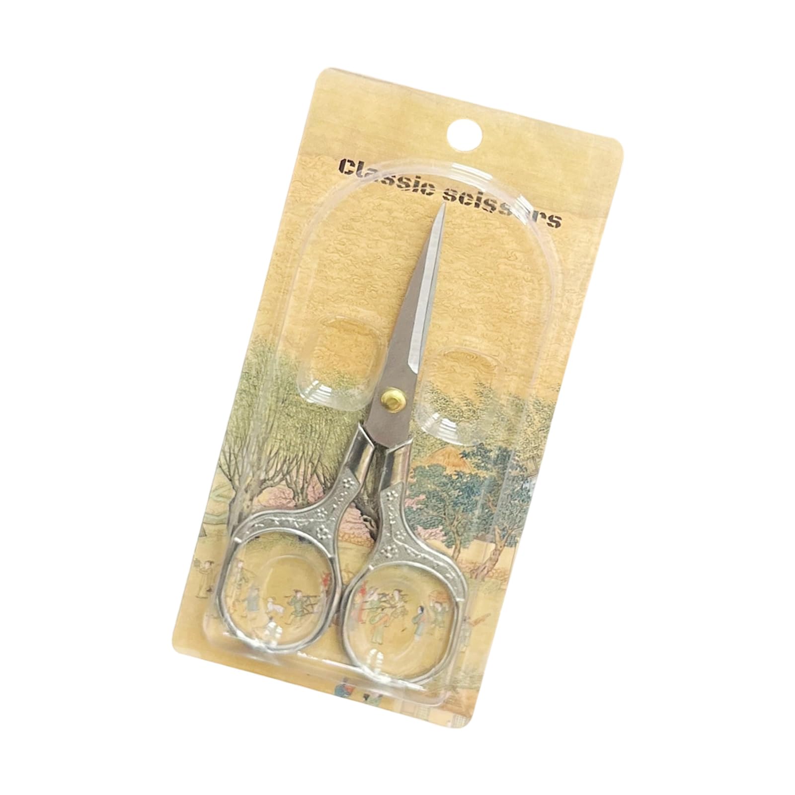 Antique Flower Scissors Decorative Flower Blossom Household Scissors Heavy Duty Metal Ergonomic Sharpened Decorative