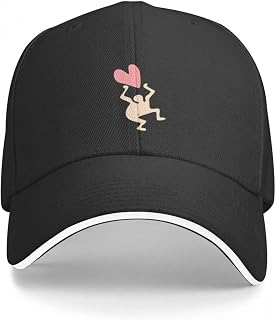 IUBBKI Baseball Cap Pinky Heart Baseball CapCap Hats Baseball Cap Woman Hats Men's Gift