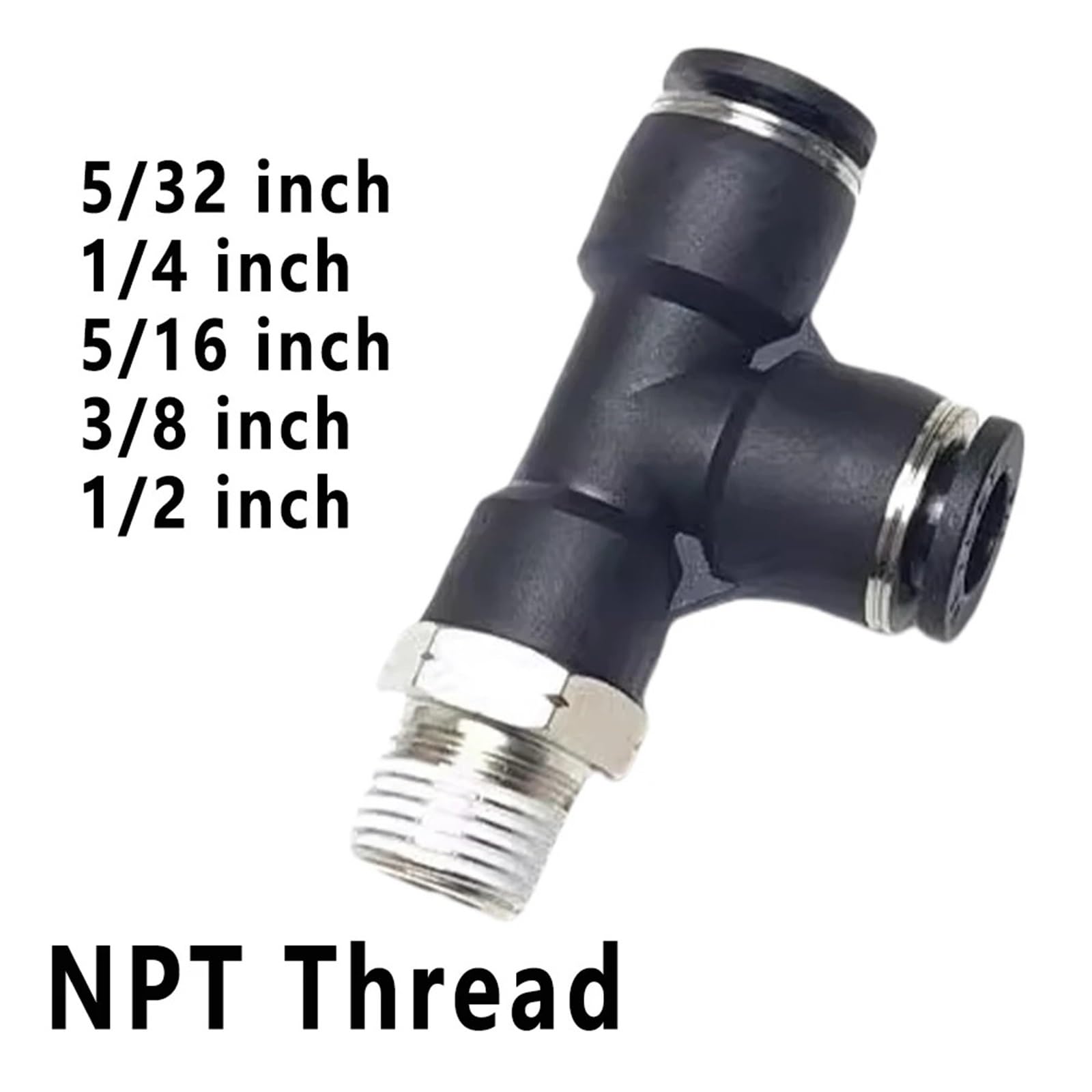 1 stück Pneumatische Schnellkupplung zoll PU Luftrohr 1/4 "5/16" 3/8 "1/2" PD t Amerikanischen Außengewinde NPT1/8 1/4 3/8 1/2 PD1/4-N02(PD 1l2-NPT3l8)