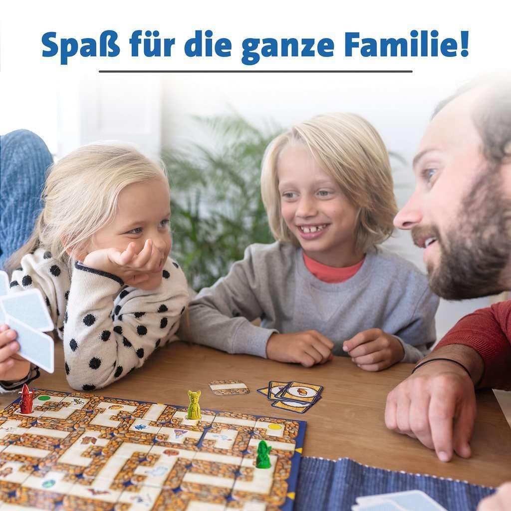 Ravensburger Familienspiel 26955 - Das verrückte Labyrinth - Gesellschaftsspiel - Spieleklassiker für 2-4 Personen, Brettspiel ab 7 Jahren