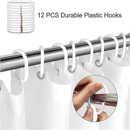 Miniatura 5 de Cortina de ducha rústica para puerta de granero, diseño rústico de madera marrón, decoración de baño, puerta de granero, cortina de ducha