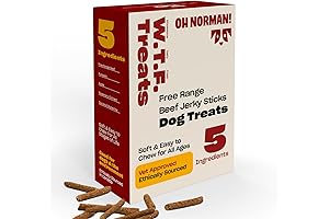 Oh Norman, Soft Beef Jerky Dog Treats