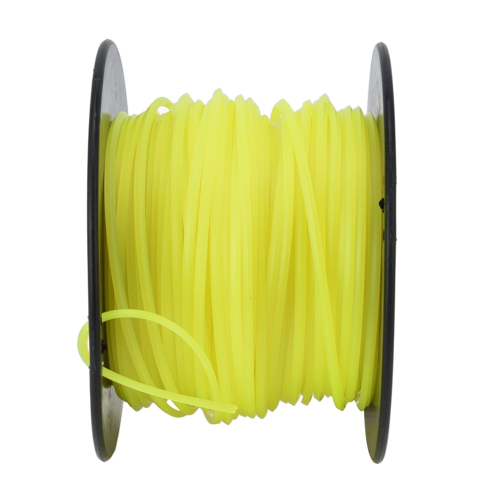 Ausla Filo Quadrato per Decespugliatore da 3 Mm, Materiale in Nylon, Design Durevole, Prestazioni Efficienti per Tagli Pesanti nella Cura del Prato e nel Giardinaggio (70 Metri)