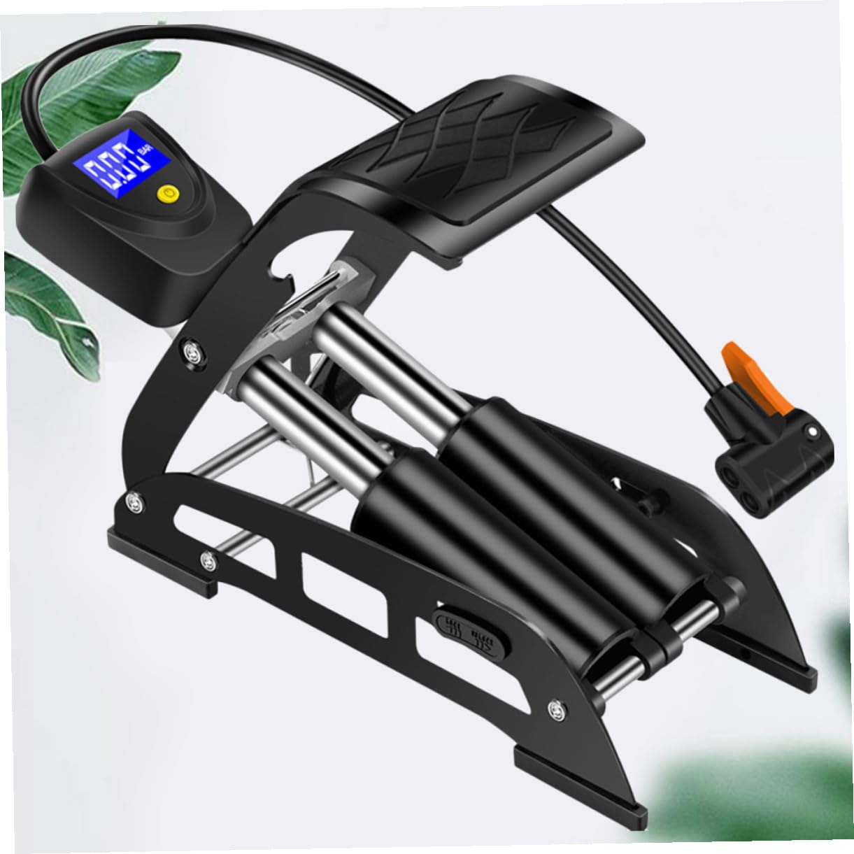 Pompa ad Aria Portatile Mini a Pedale per Bicicletta e Pallavolo