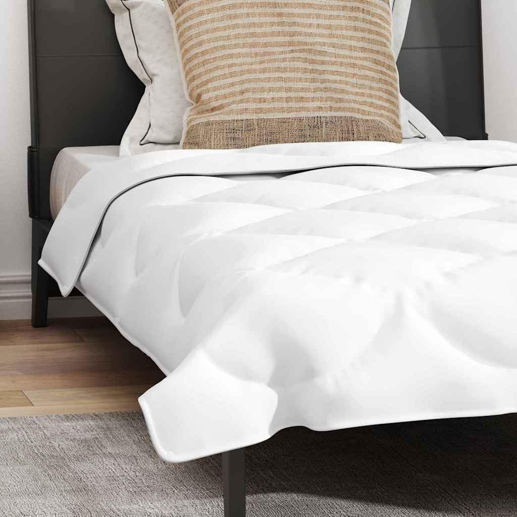 Generico Set di Piumoni con Cuscino 2 PCS Bianco Microfibra,Biancheria,Lenzuola e Coperte,Trapunte e piumini-3376837