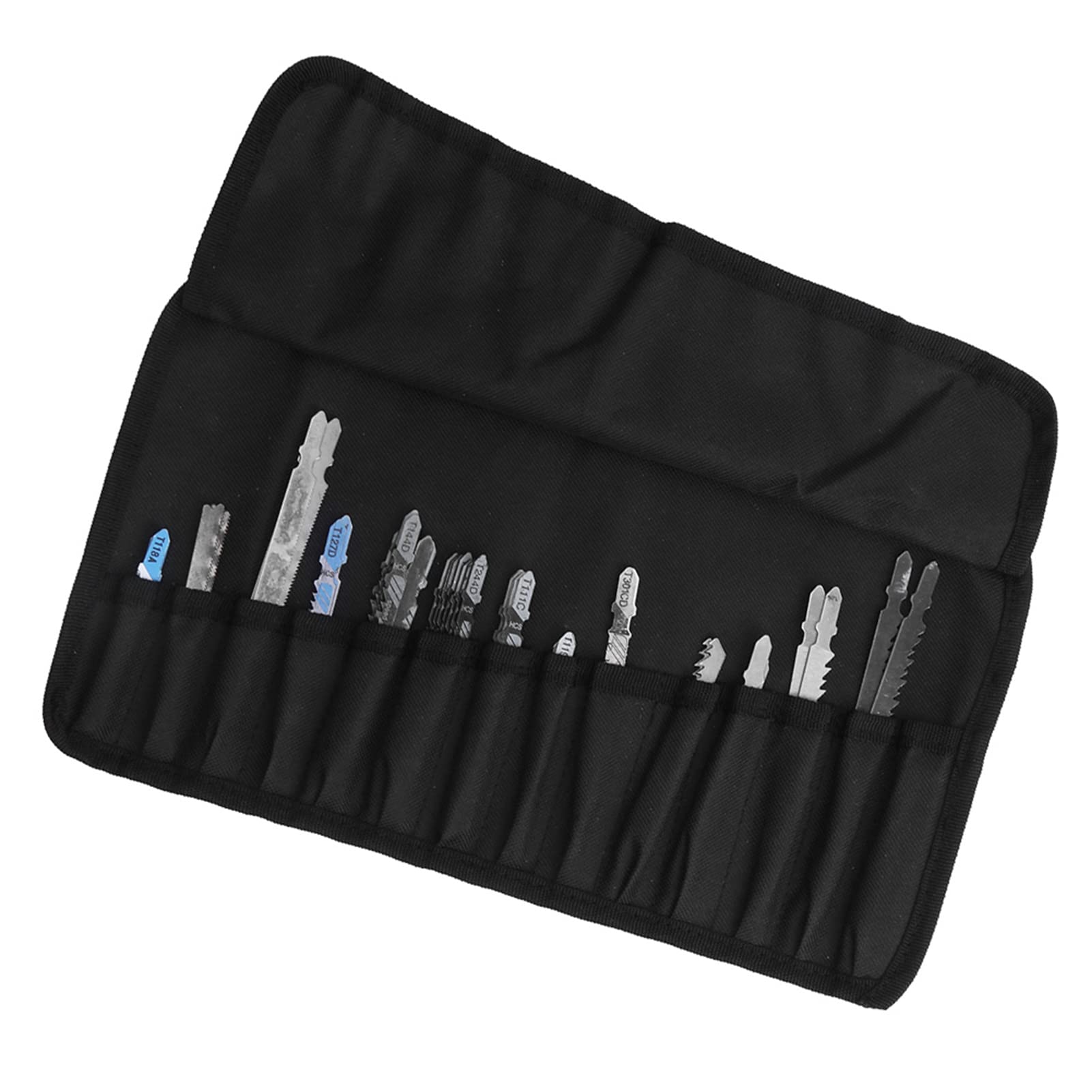 48Pcs Jig Saw Blades Set T Shank Metal Universal Fine Mddle Tooth Kit Cutting Tools with Storage Case T119B -T111C - Image 2
