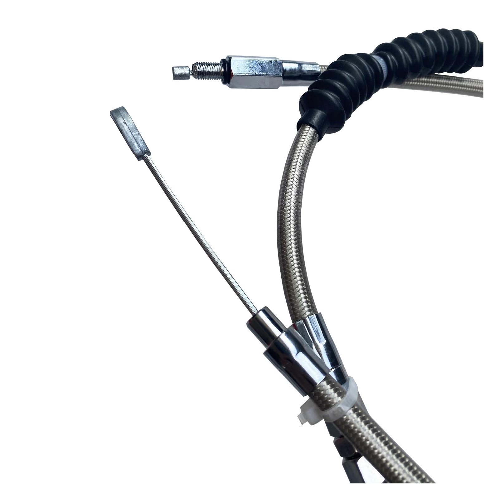 Cavo Frizione Moto | Compatibile con Harley Sportster XL 883 1200 Softail Dyna Touring dal 1990 in poi(140CM)