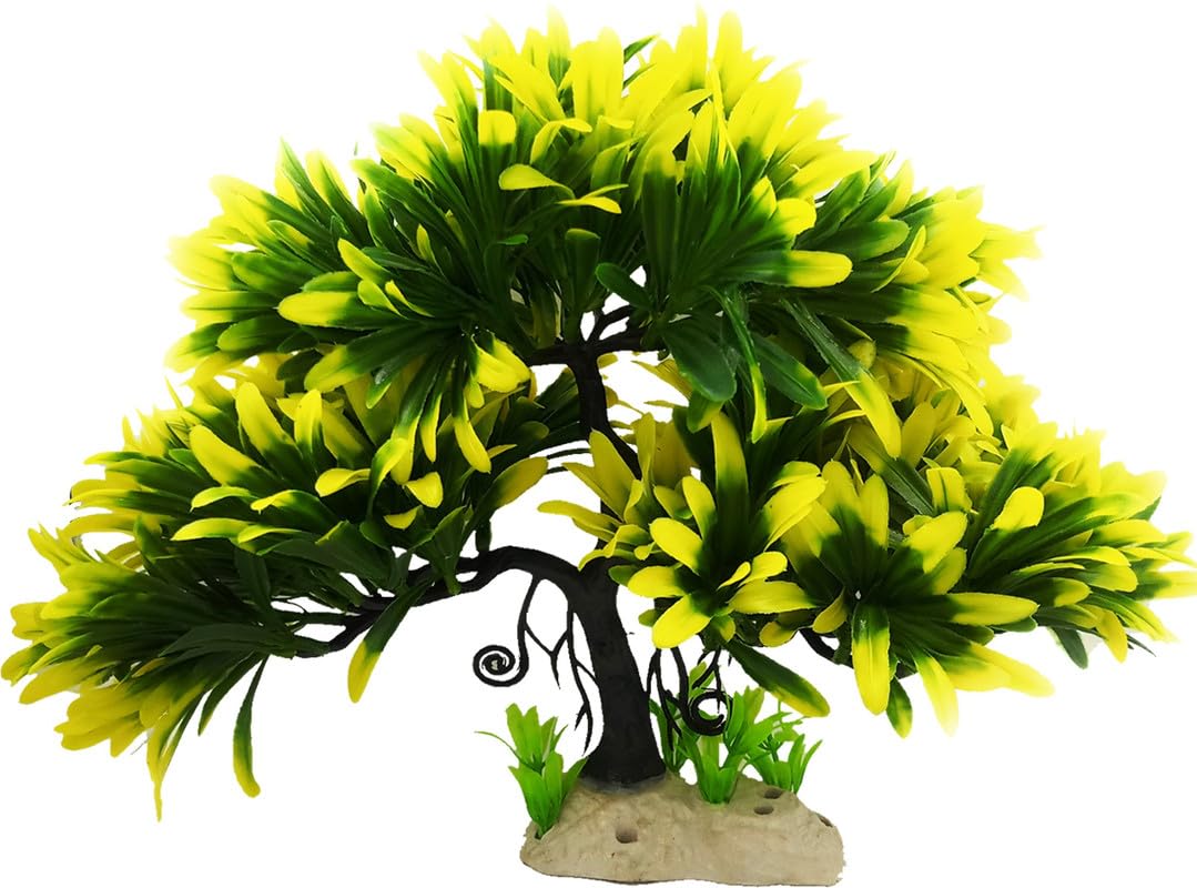 Jainsons Plastic and Ceramic Base Artificial Plant for Fish Tank Aquarium Decor, Home Office Decoration | Height: 24 CM (B0D2J891DQ) Amazon Price History, Amazon Price Tracker