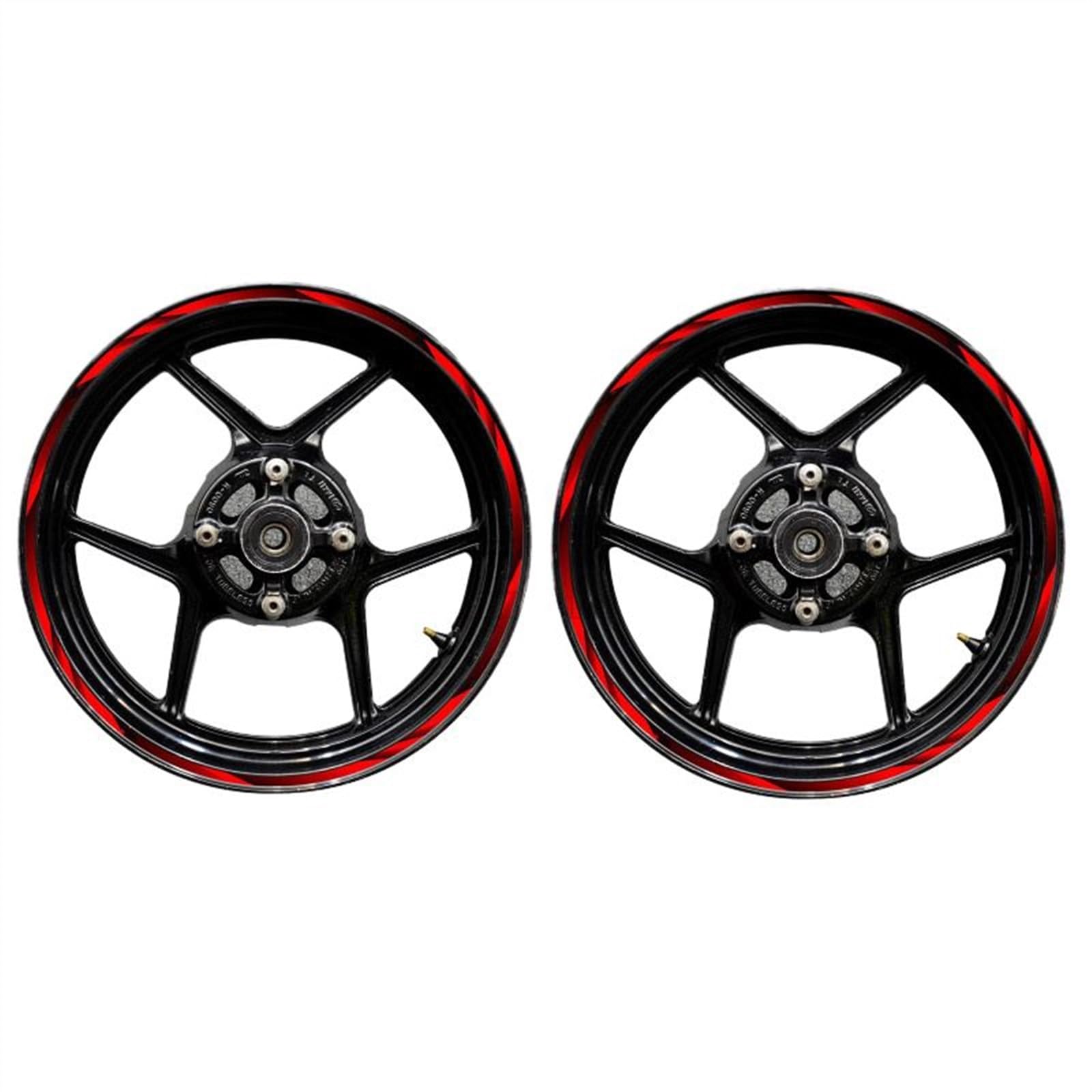 Frynuzb A4 Applique For For Hypermotard For Hyperstrada 1100 Evo 796 939 950 Motorcycle Wheel Frame Rim Sticker Decal Stripe 17"(A4)