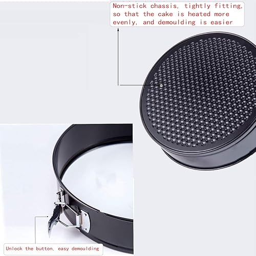 Miniatura 4 de Molde de queso Springform de 11 pulgadas a prueba de fugas, utensilios antiadherentes para accesorios de olla instantánea y olla a presión