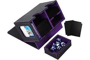 Venssu MTG Deck Box for Warhammer Commander Decks or Prime Card Display with Dice Tray