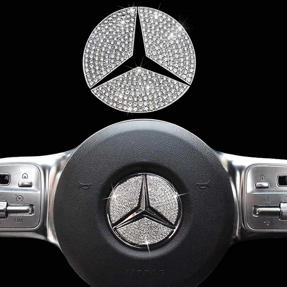 mercedes benz steering wheel emblem
