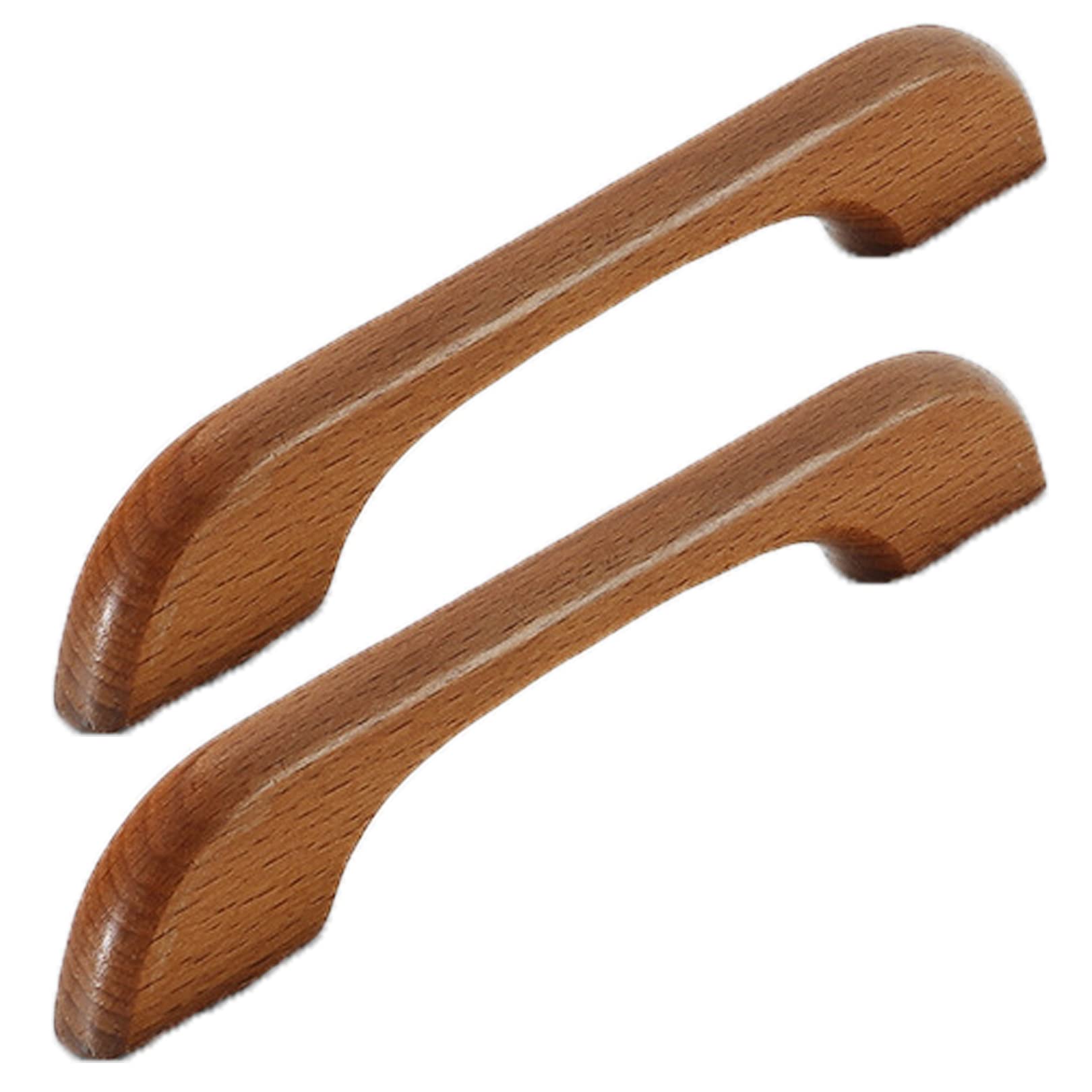 UKCOCO 5 Sets Rond Cakehouten Handvat Deurknoppen Keukenkast Hardware