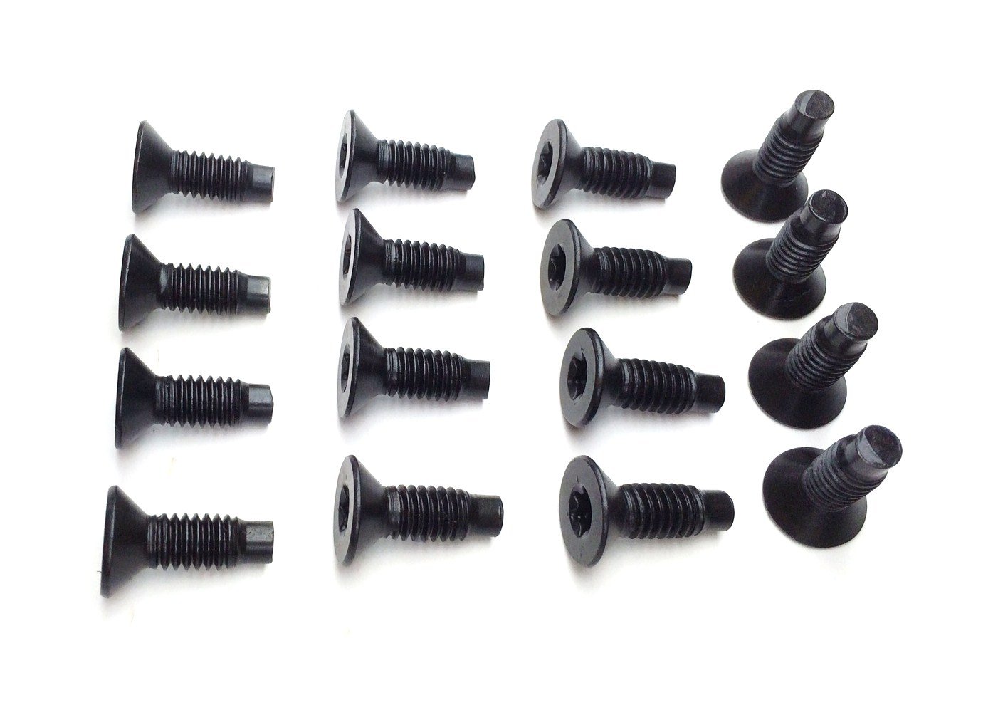 16 Ea 1976-2006 Stainless Steel JEEP CJ/YJ/TJ WINDSHIELD TORX SCREWS/ BOLTS/NEW - Foto 6