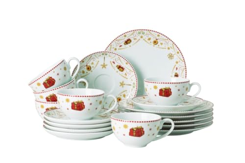 Hutschenreuther Weihnachten Christmas Love Kaffeeset 18-teilig Kombih