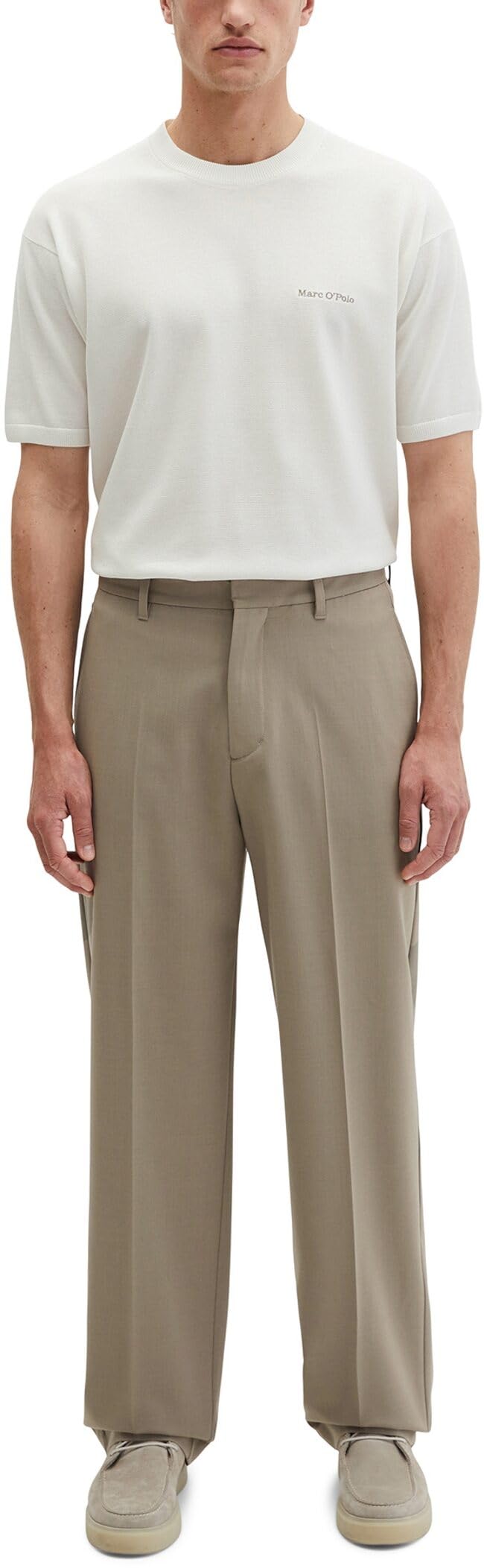 Marc OߴPolo DFB Travel Collection Herren Anzughose mit Wollanteil Loose Fit