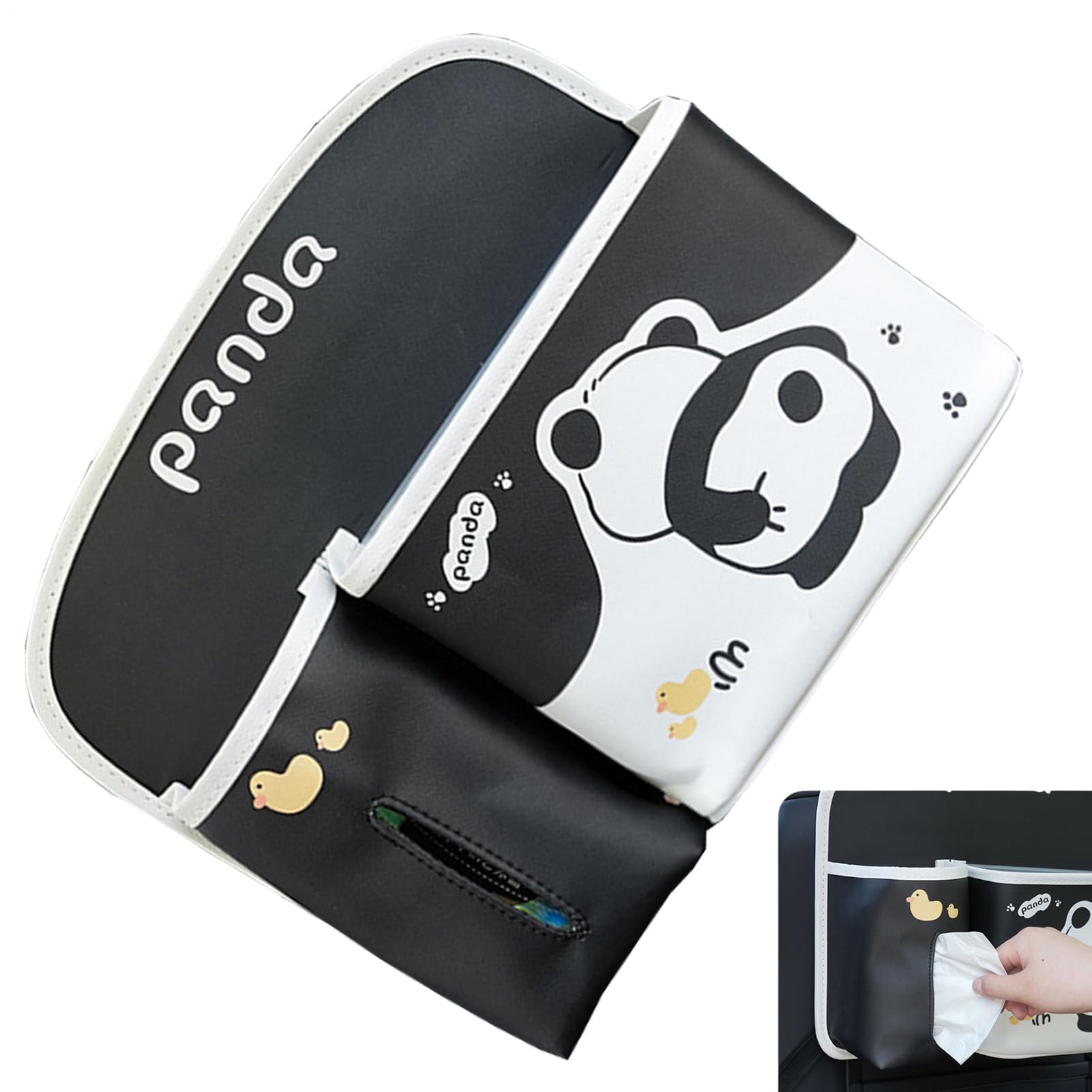 Organizer Auto per Bambini Mantiene Auto Ordinata E Pulita | Set Organizer E Contenitore Per Auto Posteriore Viaggio Bambini E Adulti Interni Auto