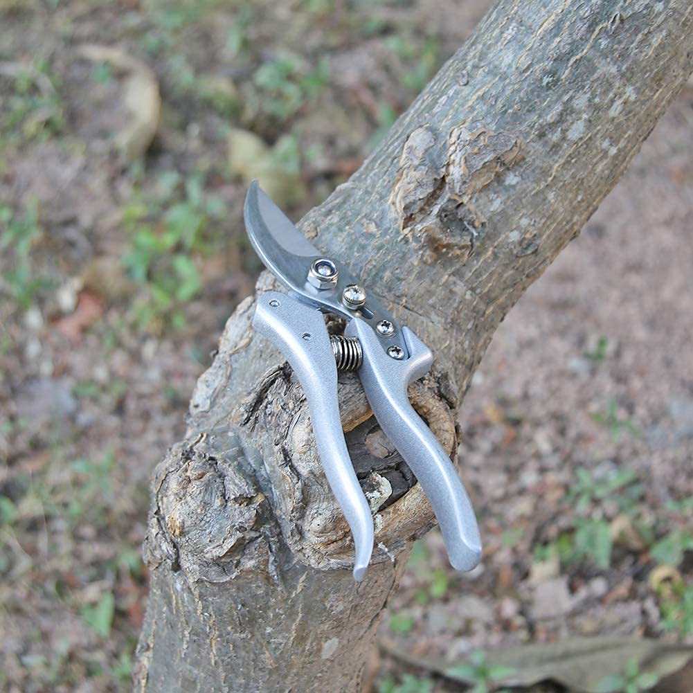 Cesoie per Alberi, cesoie da potatura, cesoie da Giardino Cesoie per Rami, cesoie per potatura a Mano, Nere