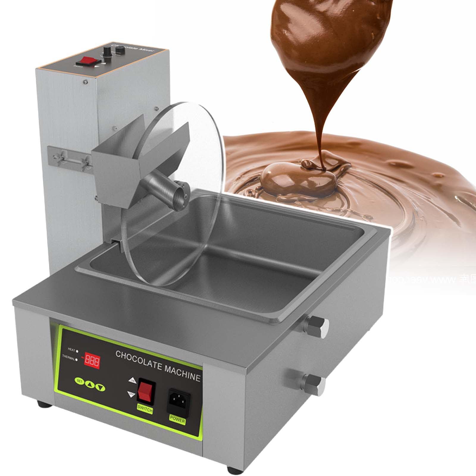 Macchina per Il Riscaldamento dell'Acqua per Cioccolato Liquido, con Display A LED, Intervallo Regolabile 0℃~95℃, Miscelatore Elettrico per Cioccolato, velocità Regolabile 35~55 Giri/Min