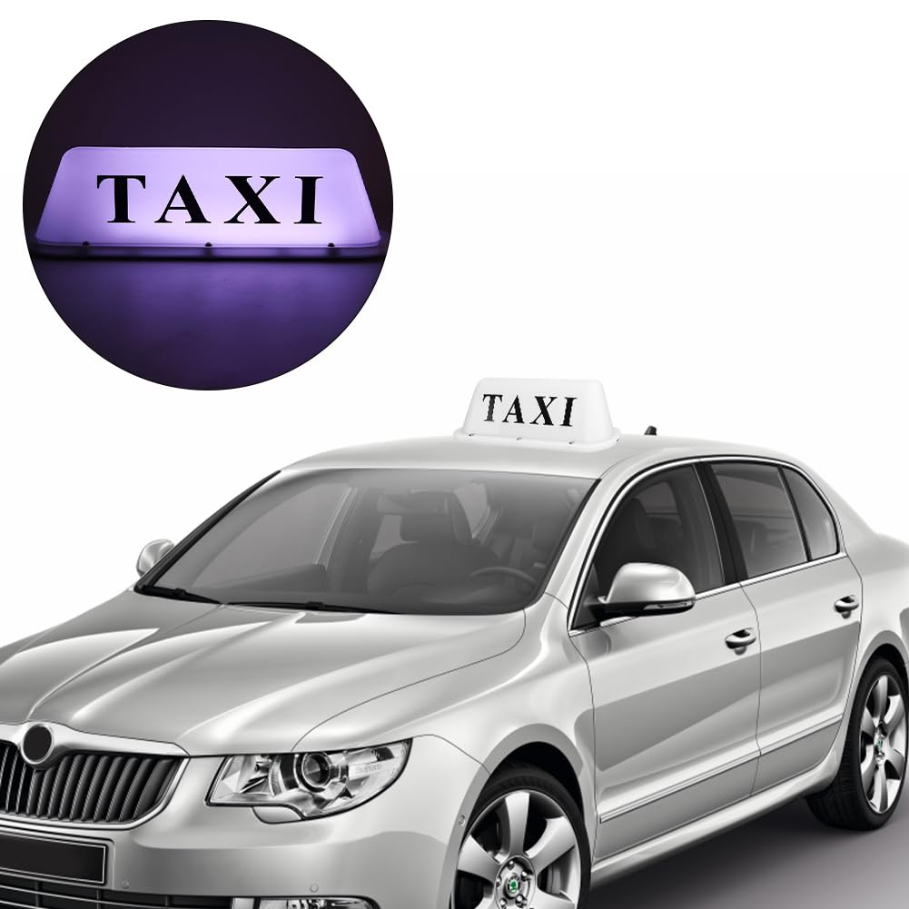 Jadeshay Luce per Taxi, Insegna Magnetica per Taxi a LED da 12 V