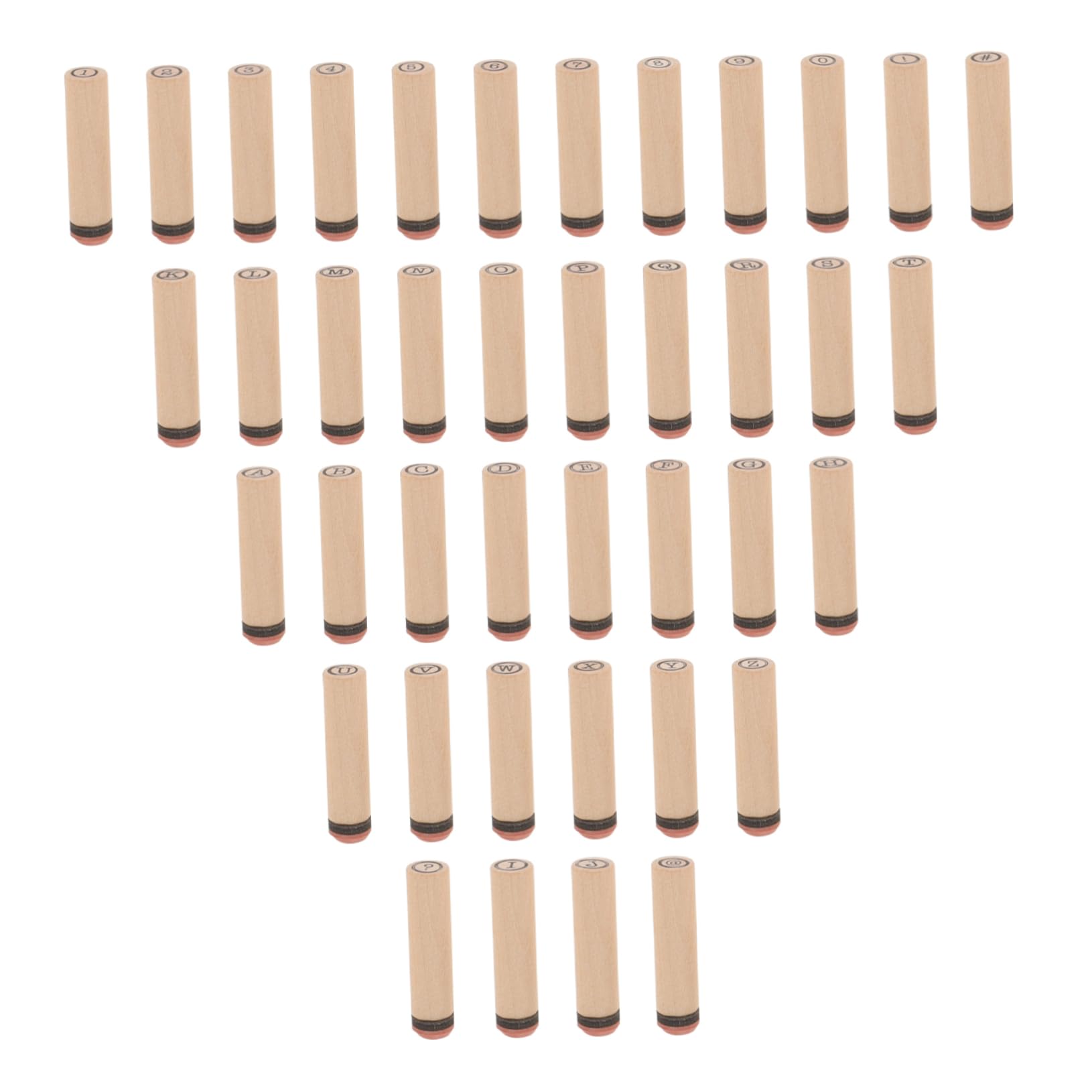 SHINEOFI 5 Set Di Timbri Per Scrapbooking Timbri in Legno Con Alfabeto Kit Di Timbri Multiuso Per Lavori Artigianali