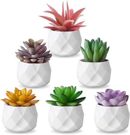 ZINHO Fake Succulent Plants