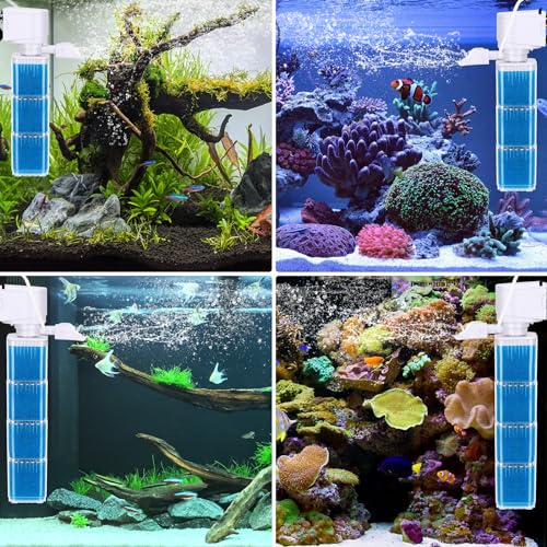 Image of fishkeeper Replacement Filter Sponge for Aquariums (3 Pack), Washable and Reusable Biological Filter Sponge Media for Fish Tanks