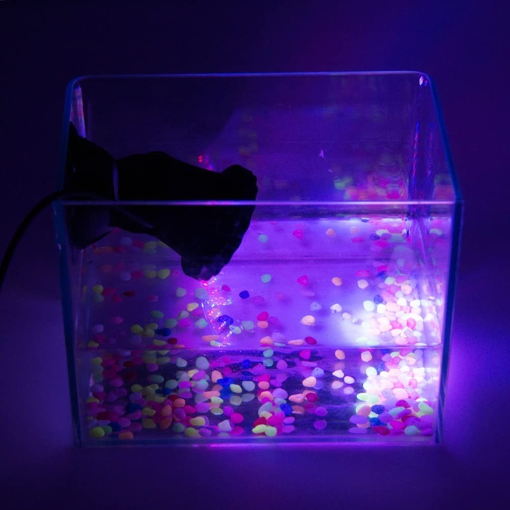 Luz subacuática a prueba de agua RGB que cambia Color 36 foco LED fuente luz pecera piscina estanque acuario lámpara jardín Resistentes Al Agua Seguras(1 Light with remote)
