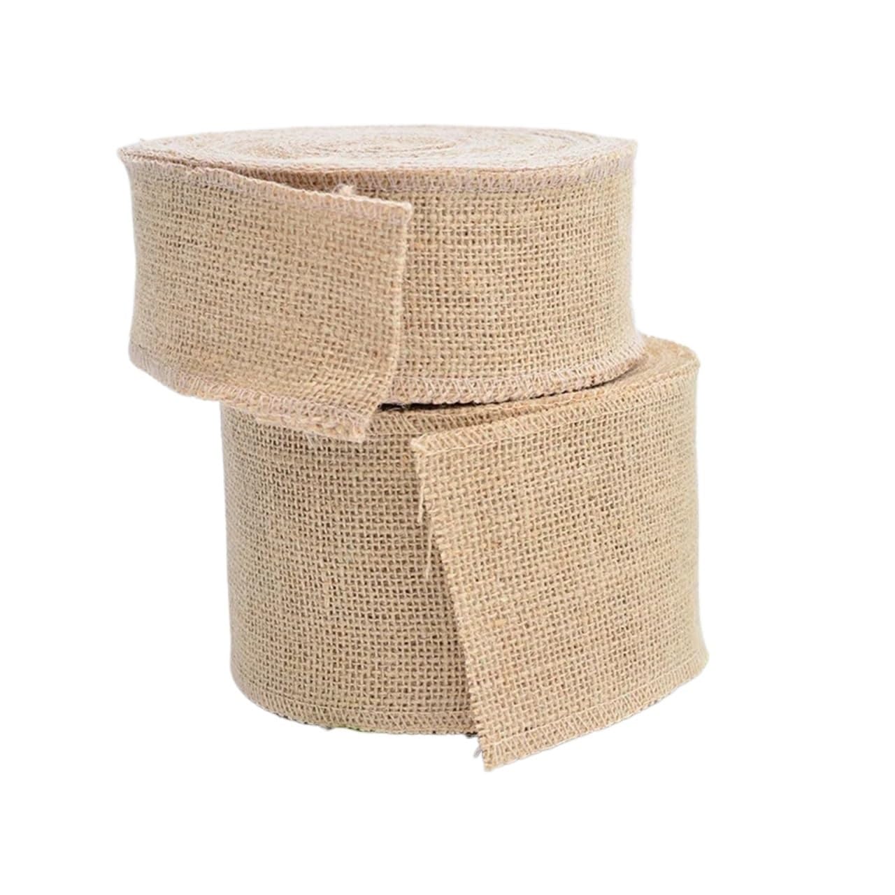 Jute Burlap Ribbon, Jute Burlap Ribbons 10m Multiple Widths DIY Craft Gift Wrapping